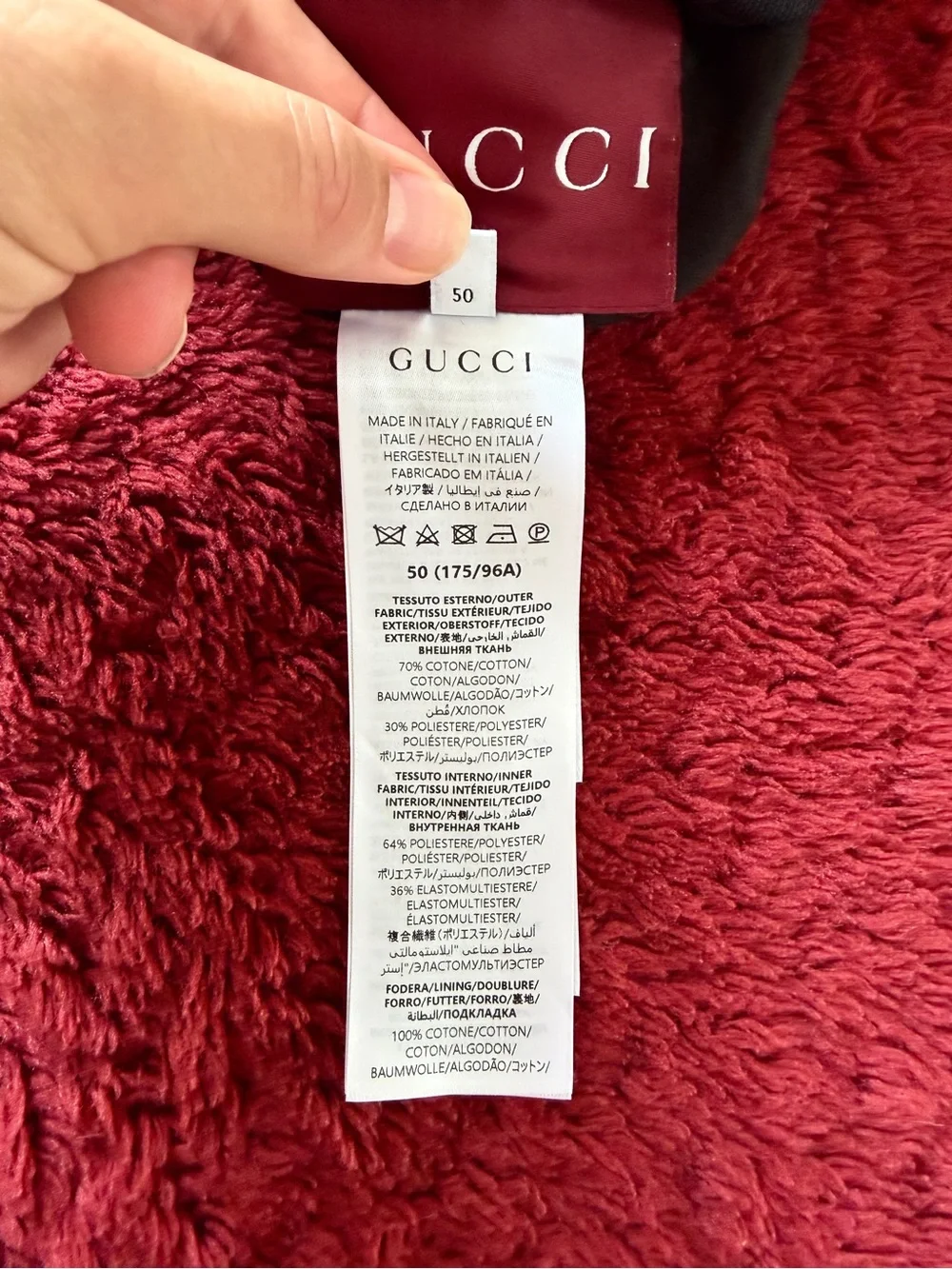 Reversible Gucci Black Canvas GG Jacquard and Nylon Zip-Front Jacket